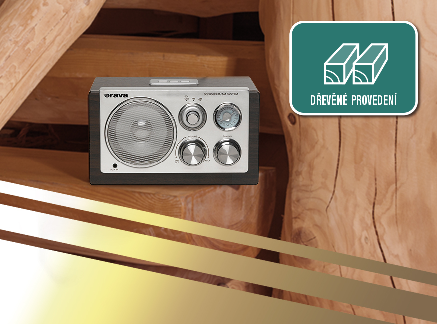 Orava Retro rádio RR-19 4